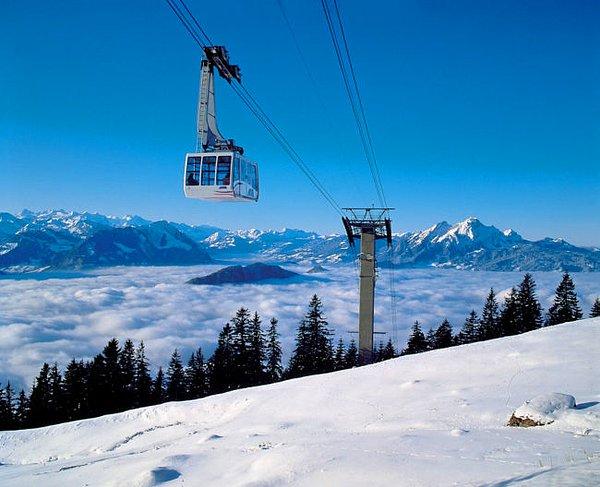 10. Rigi Dağı, İsviçre