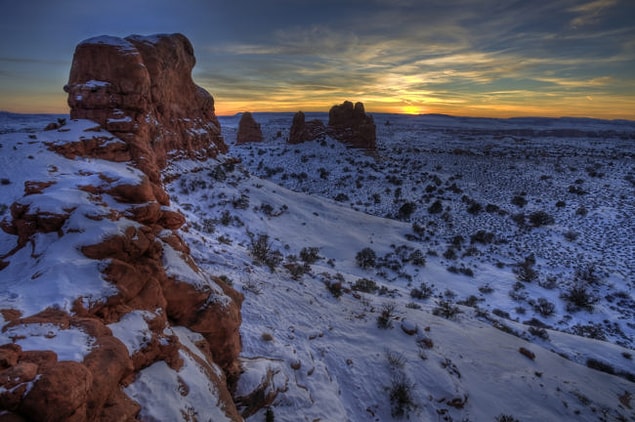 16. Arches Ulusal Parkı, Utah