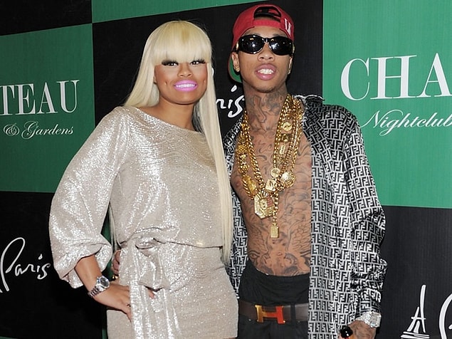 Blac Chyna, rapçi Tyga'nın eski nişanlısı ve çocuğunun annesi.