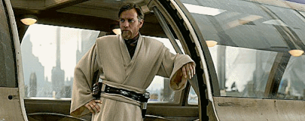 Star Wars'ın Karizmatik Jedisi Obi Wan Kenobi'den Şahane GIF Serisi