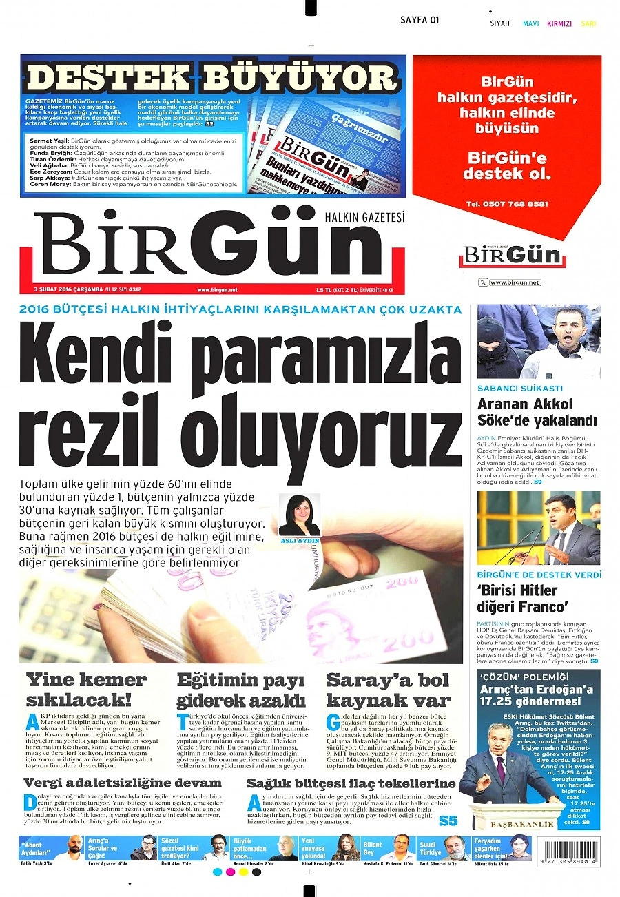 3 Şubat 2019 Çarşamba 3 Şubat 2019 Çarşamba