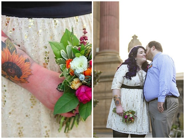 27. Юбка, усыпанная нежными пайетками