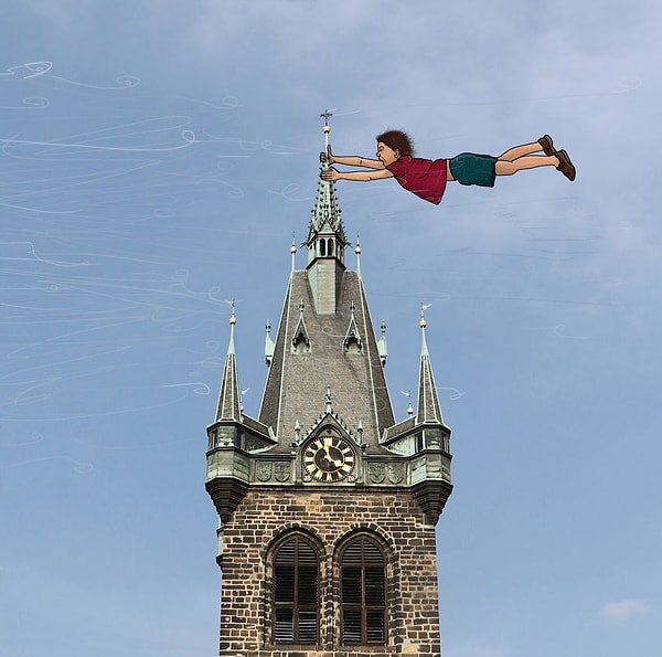 В Праге ветренно