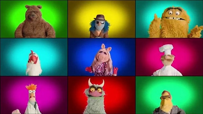 Dev Akapella Korosu: Muppet Show Ekibi Yeni Jenerik Müziği İçin Bir Arada