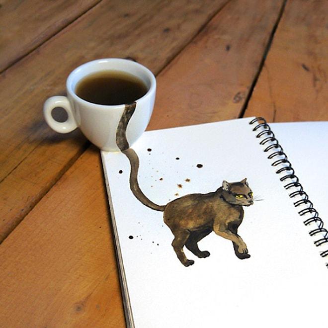 Rus Tasarımcı Ünlü Kahveleri Kedi Figürleriyle Yeniden Yorumladı