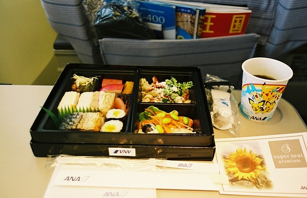 Обед в бизнес-классе: