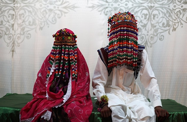 6. Pakistanlı bir gelin.