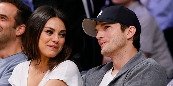 2. Эштон Катчер и Мила Кунис