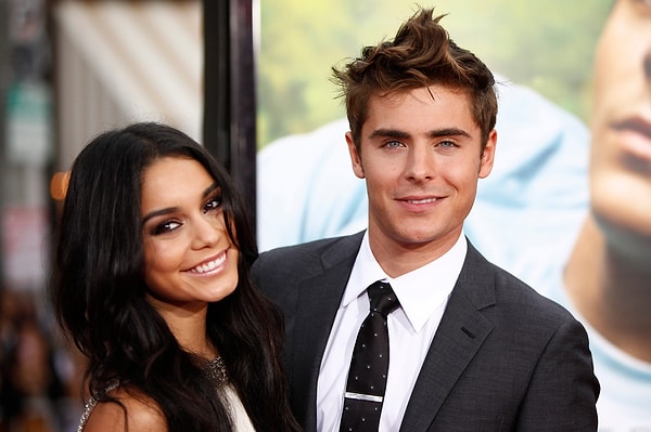 5. Зак Эфрон и Ванесса Хадженс