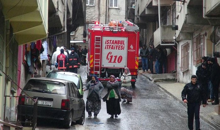 Esenler'deki Yangında 2 Çocuk Yaşamını Yitirdi