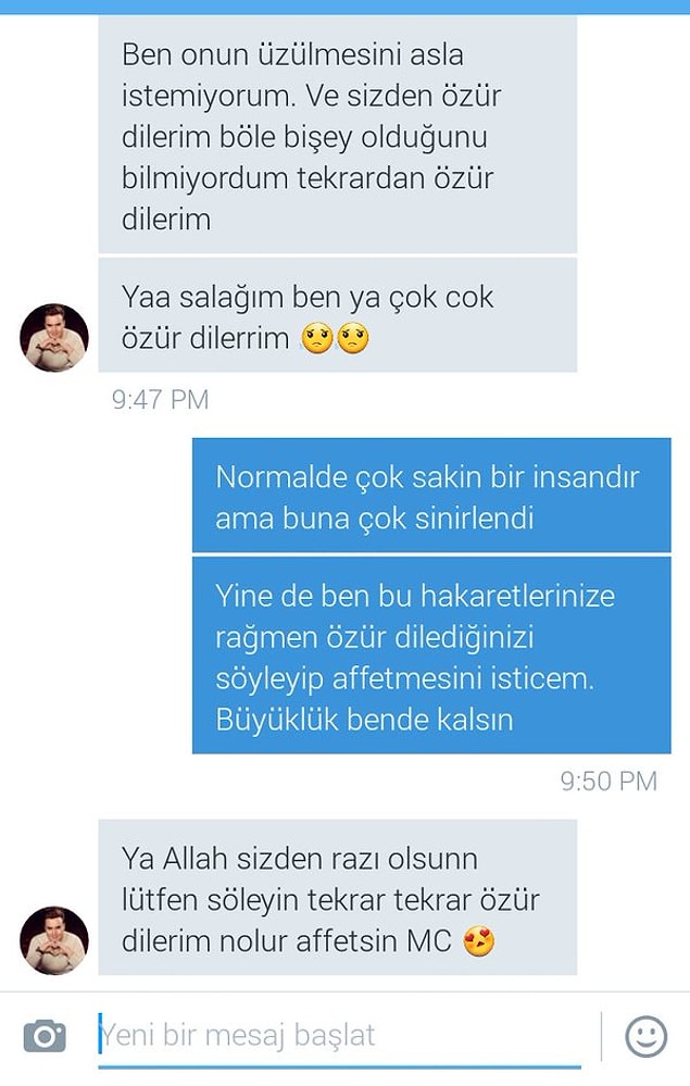 Fevzi, Cecelist Damla'ya çok kötü vicdan yaptırdı.