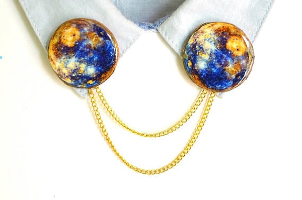 26. Космический зажим для воротника: