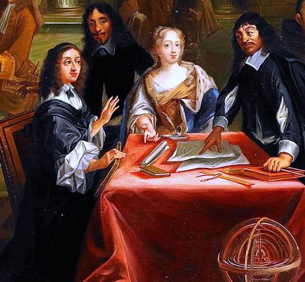 13. René Descartes 11 Şubat 1650’de Stokholm, İsveç’te, Fransız büyükelçisinin evini ziyaretinde öldü.