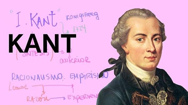 12. Bilim insanlarının yaptığı çalışma ve değerlendirmelere göre Kant'ın tahmini IQ'su 175'dir.