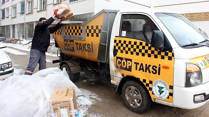 Yozgat'ta 'Çöp Taksi' Uygulaması: Çöpü Gören Çağırıyor