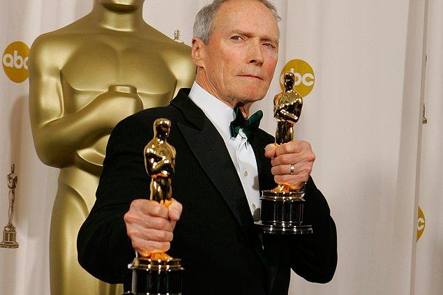 15. Clint Eastwood, yönettiği Million Dollar Baby (2004) filmiyle En İyi Yönetmen ödülünü 74 yaşında kazanarak bu ödülü kazanan en yaşlı yönetmen unvanına sahip oldu.