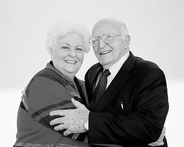 11. Джордж и Даяна: 60 лет в браке