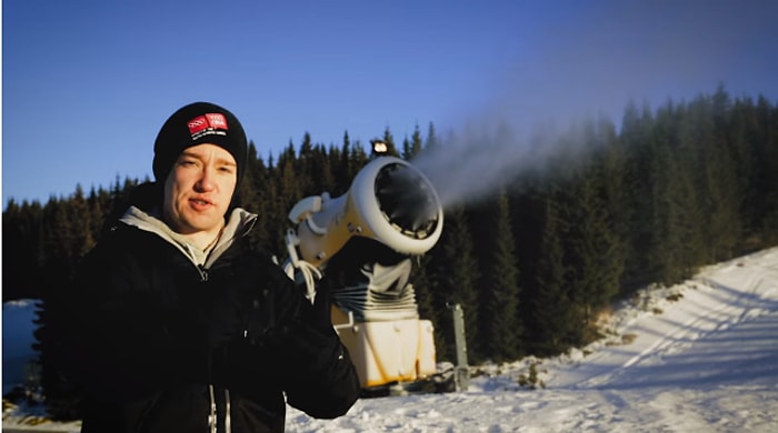 Doğal Olmayan Yöntemlerle Olimpiyatlara Ev Sahipliği Yapabilecek Kadar Kar Nasıl Yapılır?