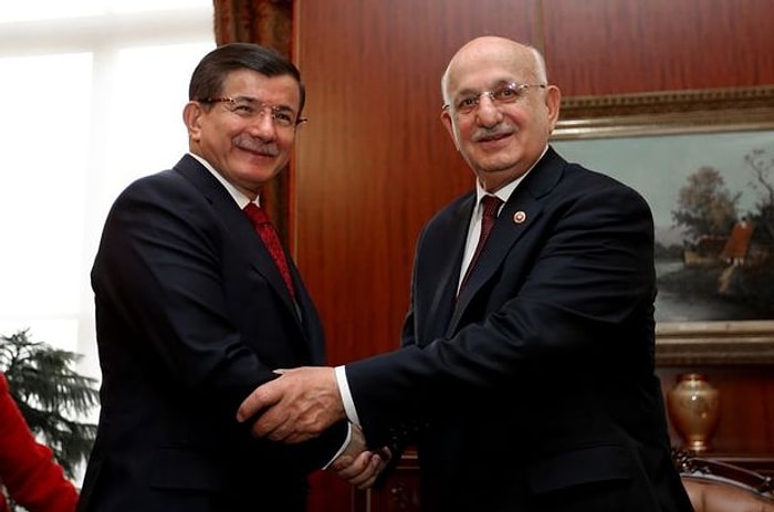 Davutoğlu ve Kahraman'dan Partilere Anayasa Çağrısı