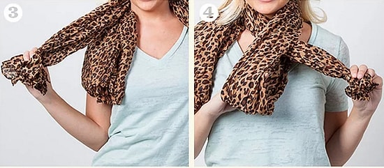 Лайфхак: 10 способов завязать шарф или платок