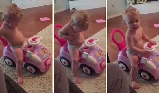 Kilo Alan Bebiş Büyüyen Göbeğine Sinirleniyor