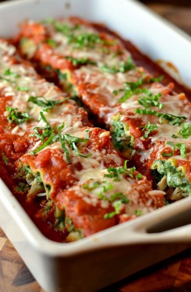 10. Ispanaklı Lazanya Sarma