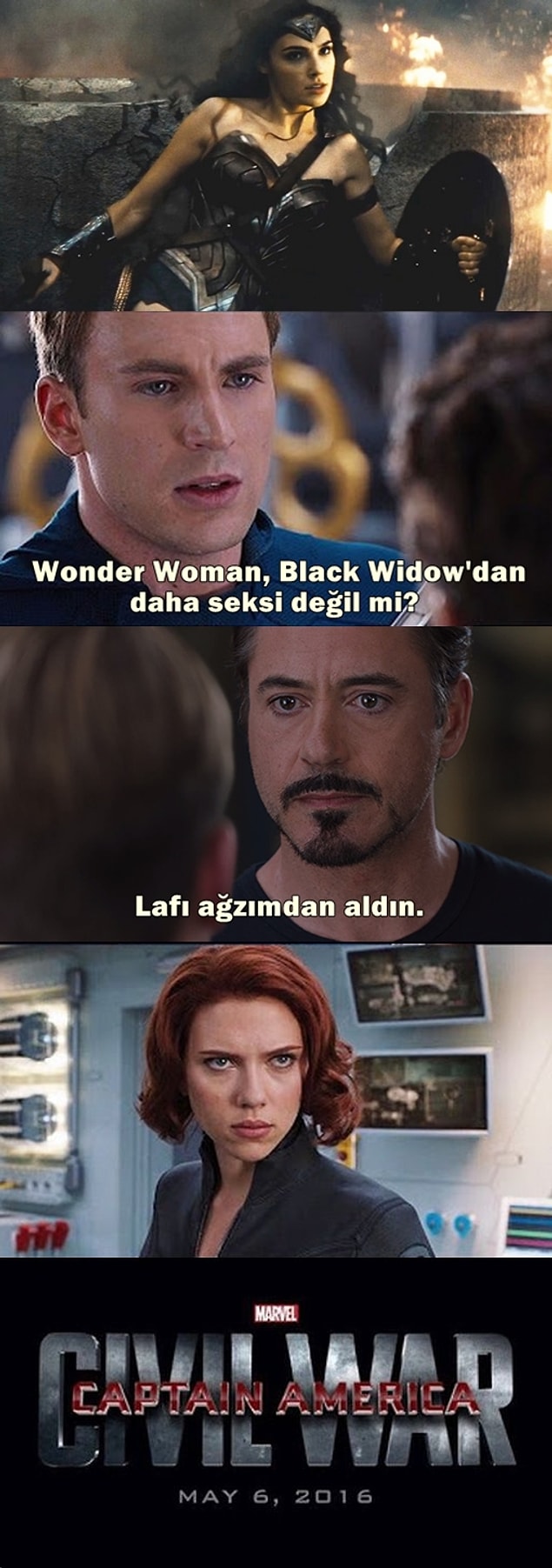 13. Yangına körükle gitmek.