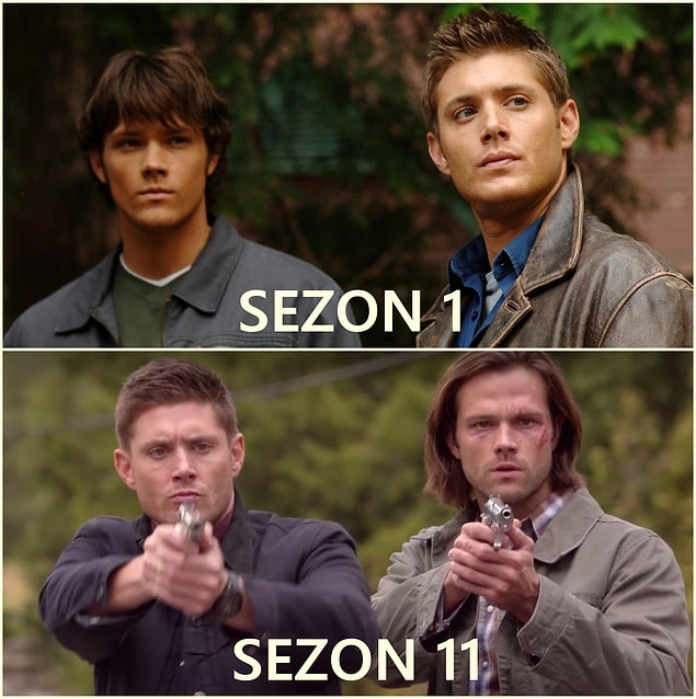 16. Sam Winchester (Jared Padalecki) / Dean Winchester (Jensen Ackles)