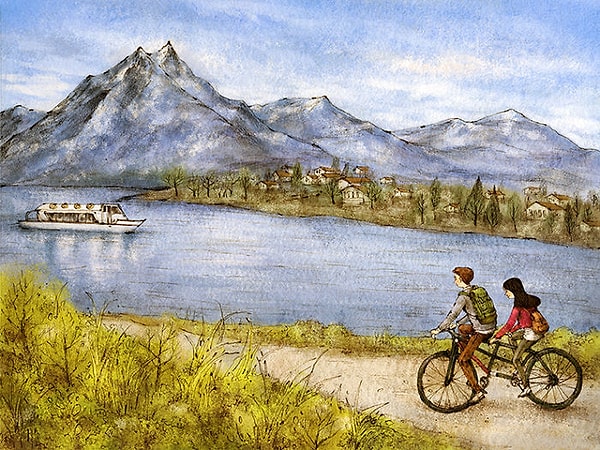 6. Велосипедная экскурсия в Швейцарию