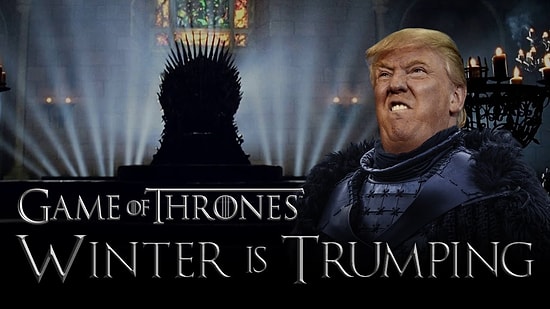 Donald Trump'dan Harika Game Of Thrones Parodisi: "Winter is Trumping"