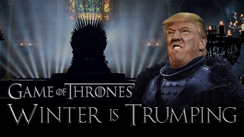 Donald Trump'dan Harika Game Of Thrones Parodisi: "Winter is Trumping"