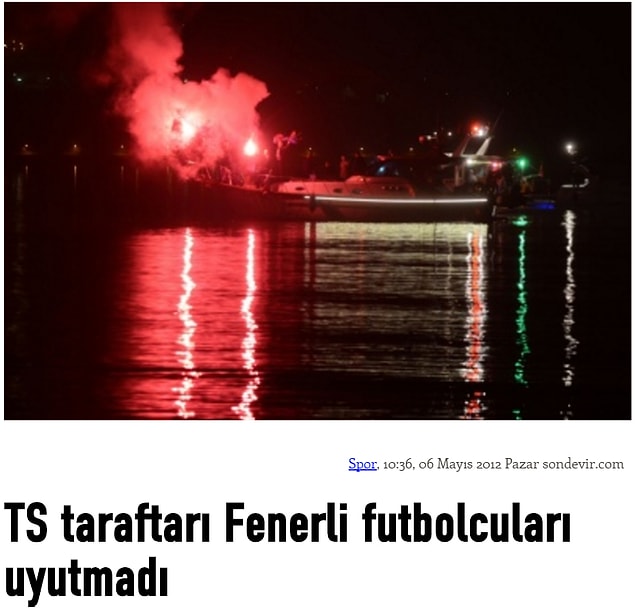 16. Takımı için uykusundan vazgeçip rakip takım oyuncularını uyutmamak için kaldıkları otelin çevresinde kayıklardan gürültü yapar.