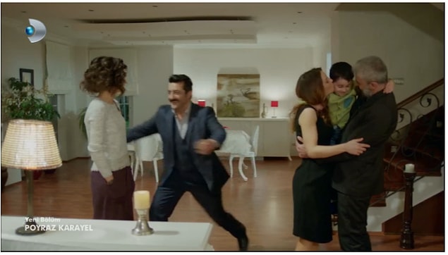 15. Ana karakterler ağır başlı seviniyor, yanlar yine şebek hareketlerde.
