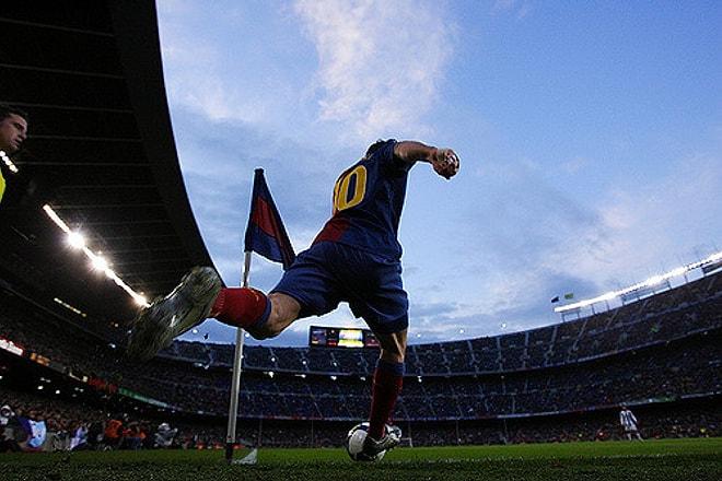 Barcelona'lı Oyuncuların Uzaylı Bir Futbol Irkından Geldiğini Kanıtlayan En Sağlam 10 Gif