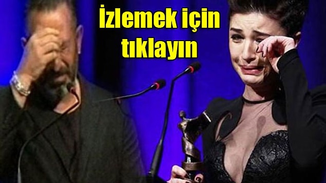 9. Gecenin sunucusu Gonca Vuslateri yıllar evvel Amerika'daki Oscar törenine gittiğini, kapıda ünlü görmek için nasıl da günlerce nöbet tuttuğunu anlatıp ağlardı.