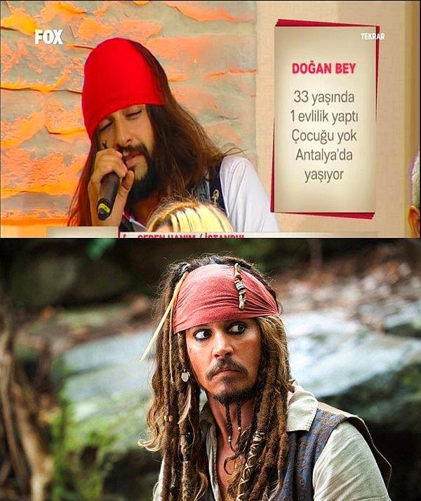 7. Jack Sparrow (Pirates of the Caribbean)
