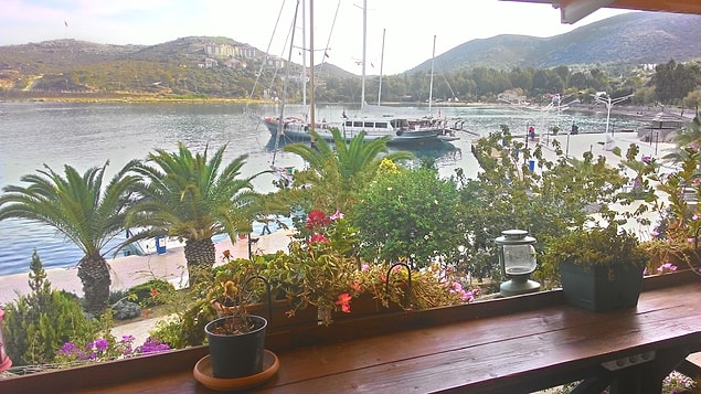 Limanda bulunan birbirinden güzel mekanlar