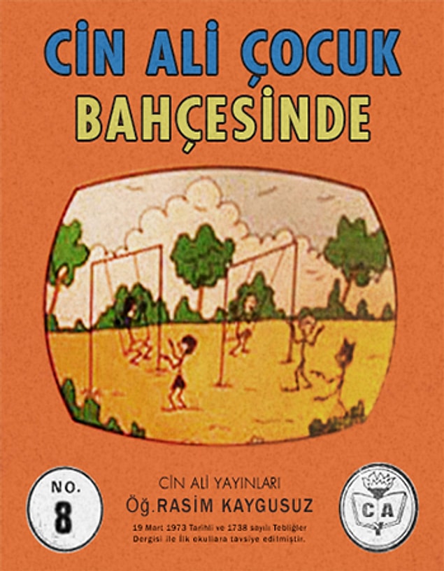 8. Cin Ali Çocuk Bahçesinde