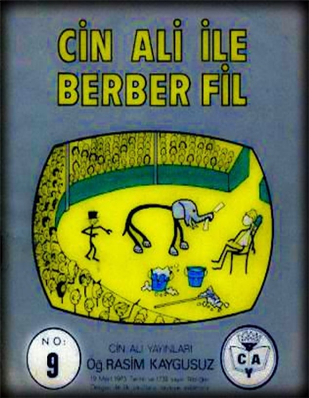 9. Cin Ali ile Berber Fil