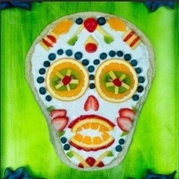 20. Фруктовая пицца для детей 🍕 🍓🍏🍇🍊? Не очень хорошая идея: