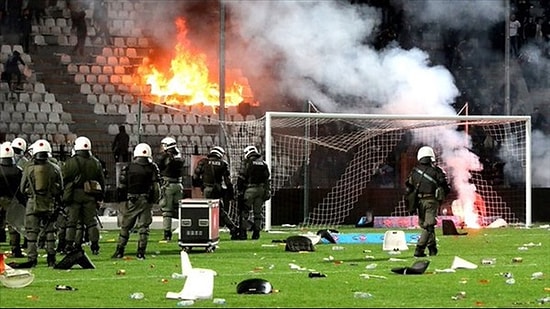 Yunanistan Hükümeti, Çıkan Olaylar Nedeniyle Kupa Maçlarını İptal Etti