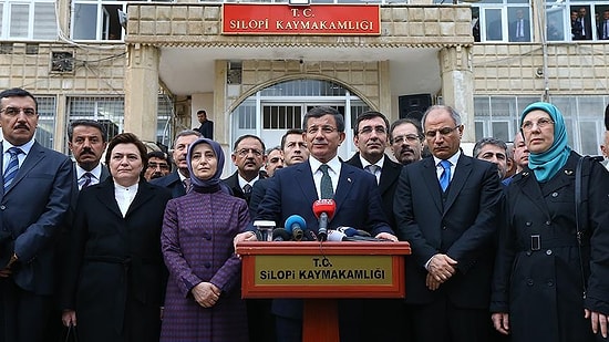 Davutoğlu'ndan Silopi'ye Sürpriz Ziyaret