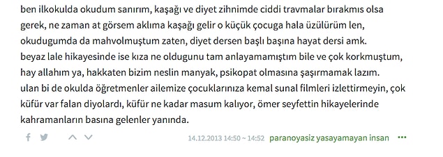 Çocukken okunan travmatik öyküleri bir ömür boyu çocukların peşini bırakmaz.