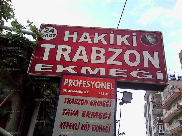 3. Hakiki Trabzon ekmeği yapan fırın