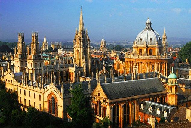 1. Oxford Üniversitesi - İngiltere