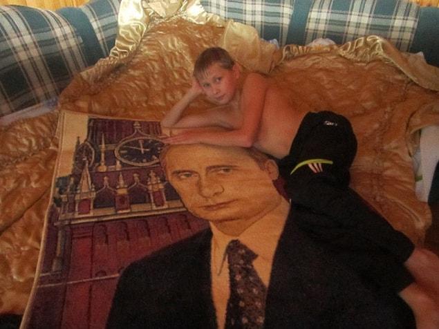 2. A young Putin admirer.