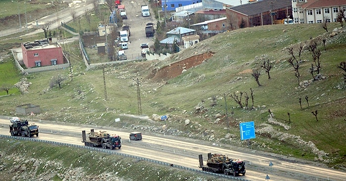 Operasyon Öncesi Şırnak'a Tank ve Zırhlı Araç Takviyesi