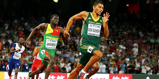 23 Yaşındaki Van Niekerk Atletizm Tarihine Geçti