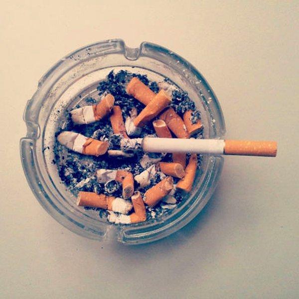 30. Sigara dumanına maruz kalmak