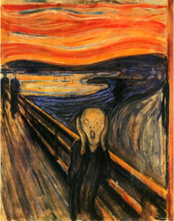 3. Çığlık - Edward Munch